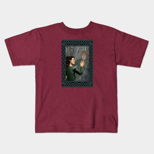 Outlander Kids T-Shirt by blakely737